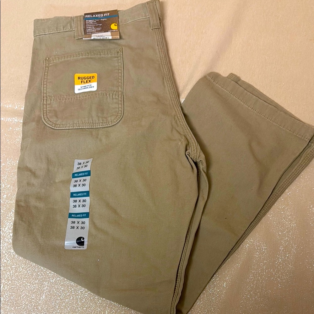 Carhartt Rugged Flex Khaki Pants